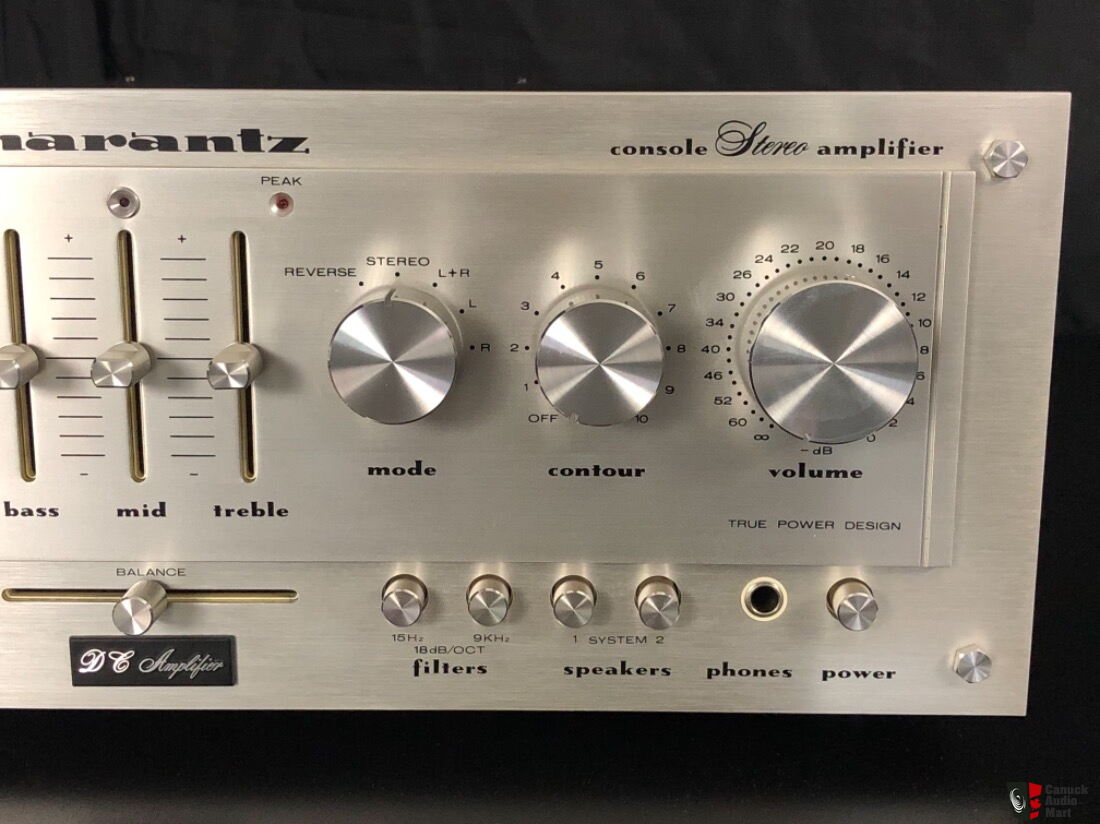Sehr seltener Marantz 1180 DC Highend Verstärker Console Stereo Amplifier