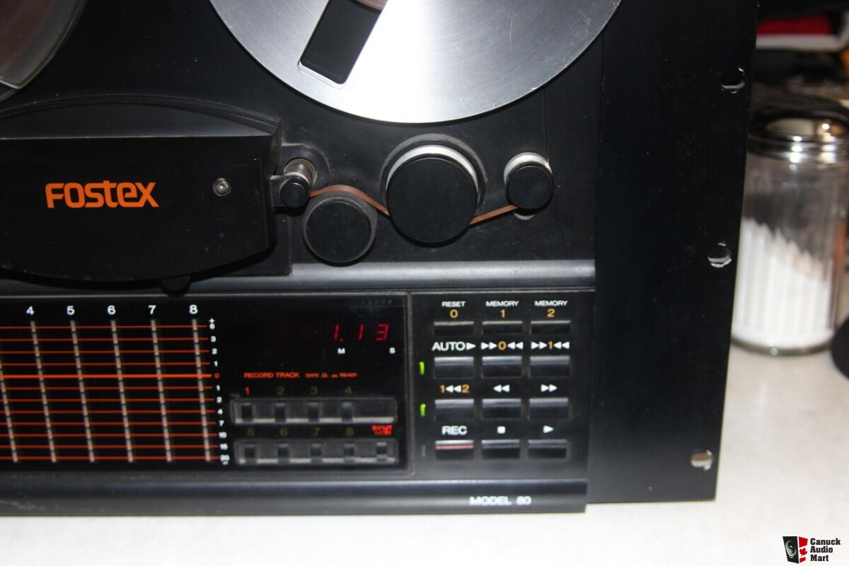 Fostex 80 8 track studio Reel to Reel Machine - NEW PRICE Photo #2249390 -  Canuck Audio Mart