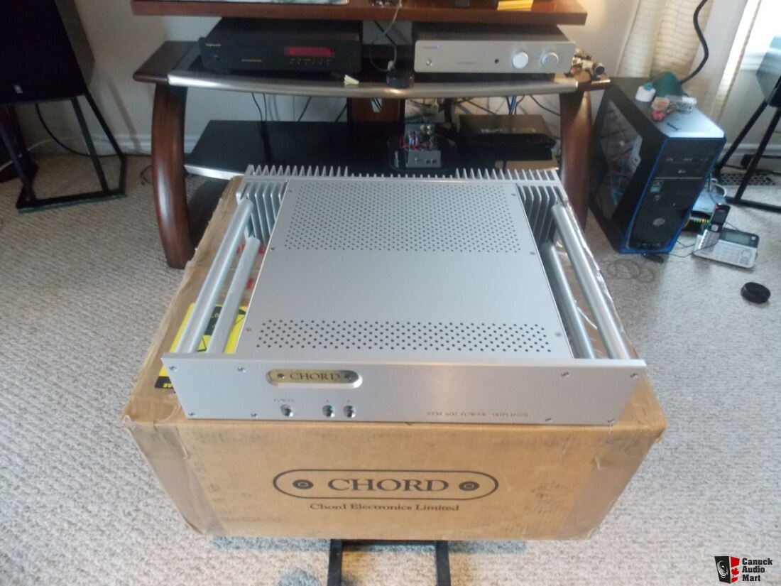 Chord SPM 600 power amplifier with 5 ft straight wire power cord ...