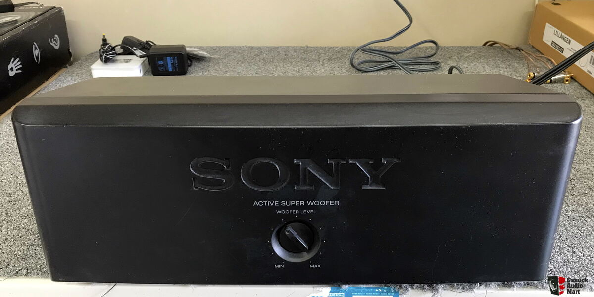 Sony active hot sale super woofer