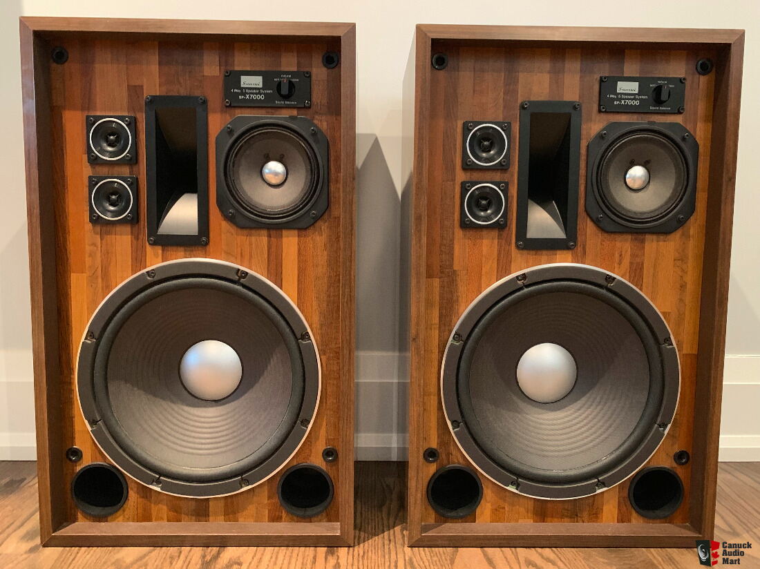 sansui sp x7000 speakers