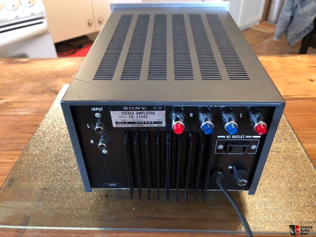 RARE SONY TA-3140F FET POWER Amplifier VERY NICE perfect working 