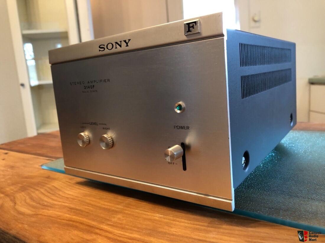 RARE SONY TA-3140F FET POWER Amplifier VERY NICE perfect