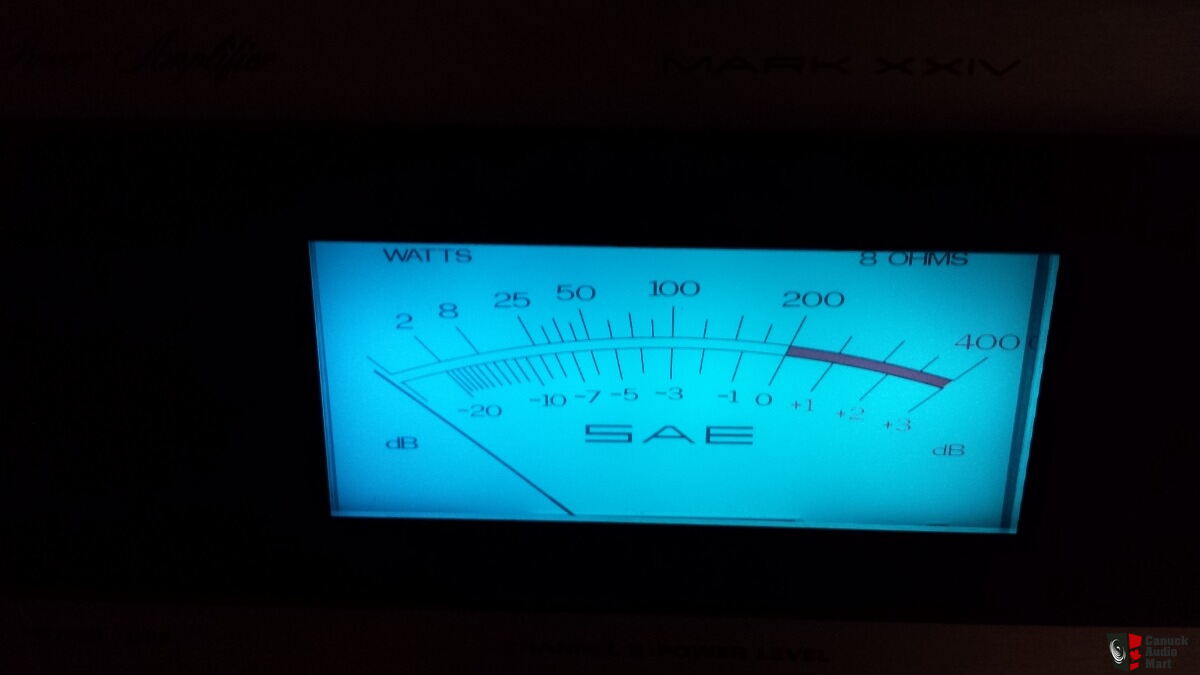 SAE Amp. 2400 XXIV 200 Watt Channel+Mark 1B Preamp.+3200 FM TUNER