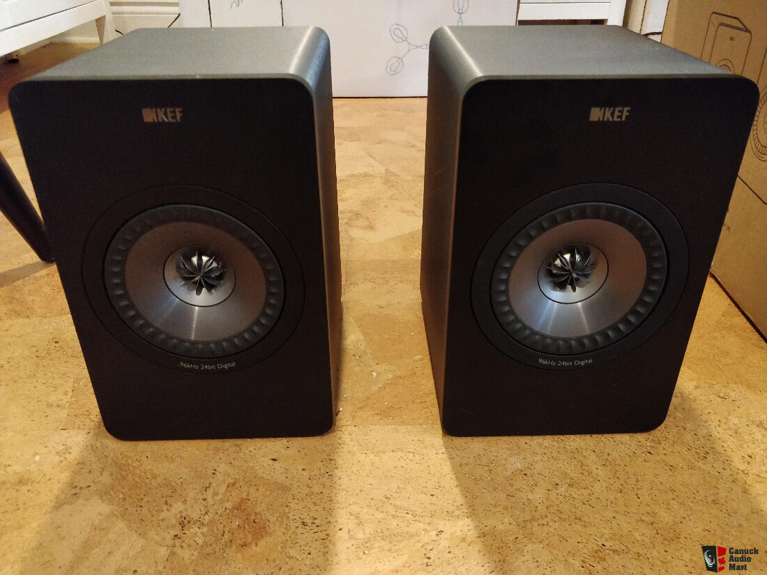 KEF X300A Bookshelf speakers For Sale Canuck Audio Mart