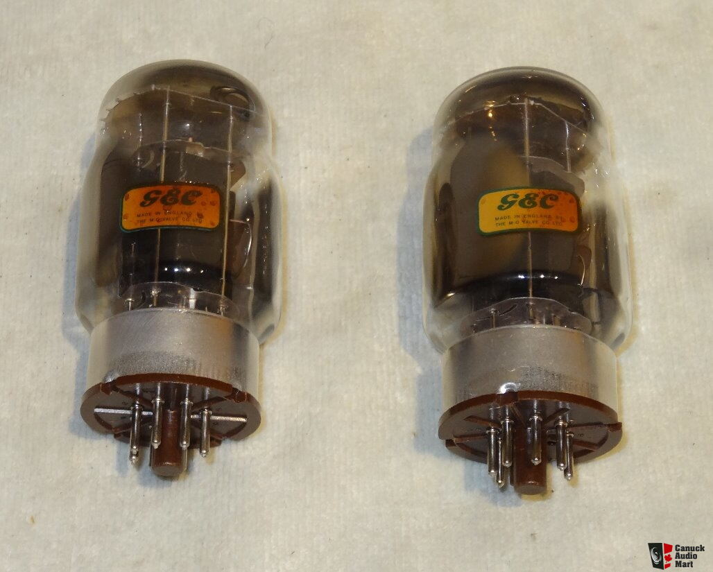 Matched pair GEC KT88 tubes Made in UK Photo #2278969 - US Audio Mart