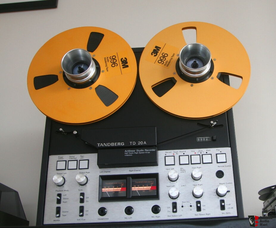 Tandberg TD-20A Hi speed 2 track 15ips Reel to Reel tape recorder player  NAB CIRR For Sale - Canuck Audio Mart