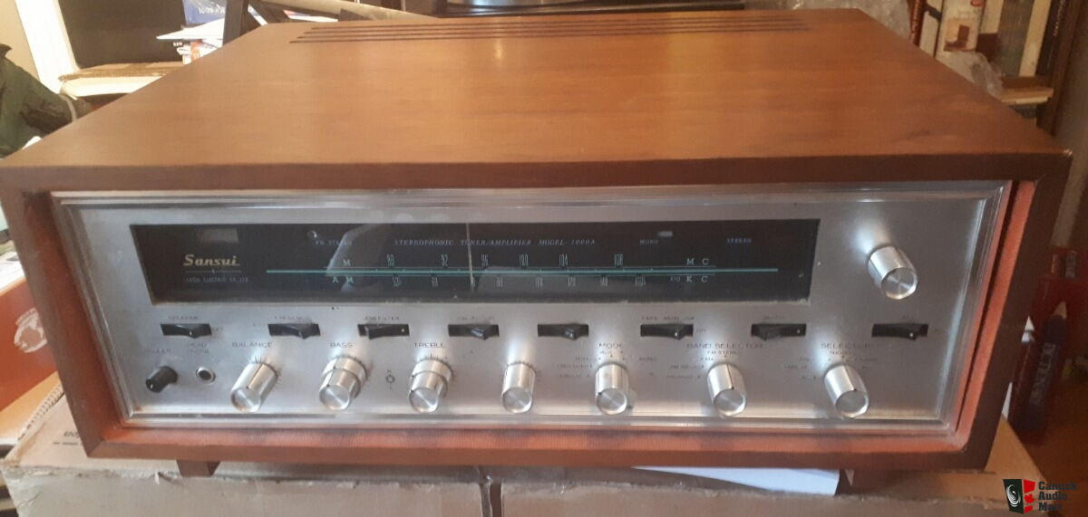 Sansui 1000a Vintage Tube Receiver Photo 2296415 US Audio Mart