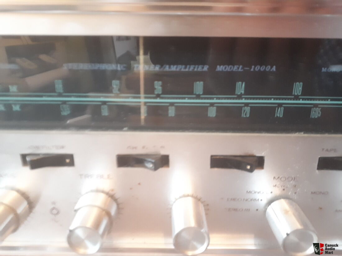 Sansui 1000a Vintage Tube Receiver Photo 2296415 US Audio Mart
