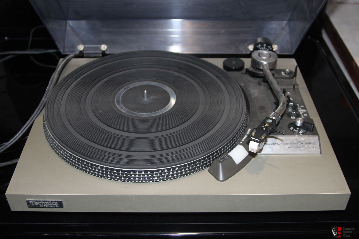 Technics SL23 Belt Drive Turntable For Sale Canuck Audio Mart