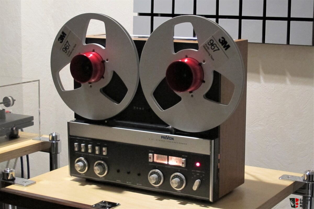 Revox A77 high speed reel to reel tape recorder - NEAR MINT !!! Photo  #2302415 - Canuck Audio Mart