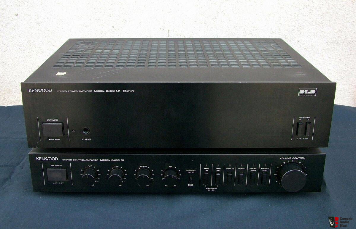 Kenwood C1 pre amp M1 power amp Made in Japan For Sale ...