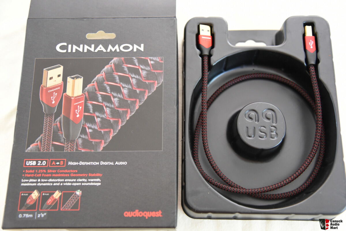 Audioquest cinnamon usb a b обзор