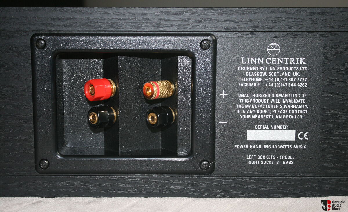 LINN Centrik Center Channel Speaker - Fantastic LINN sound! For