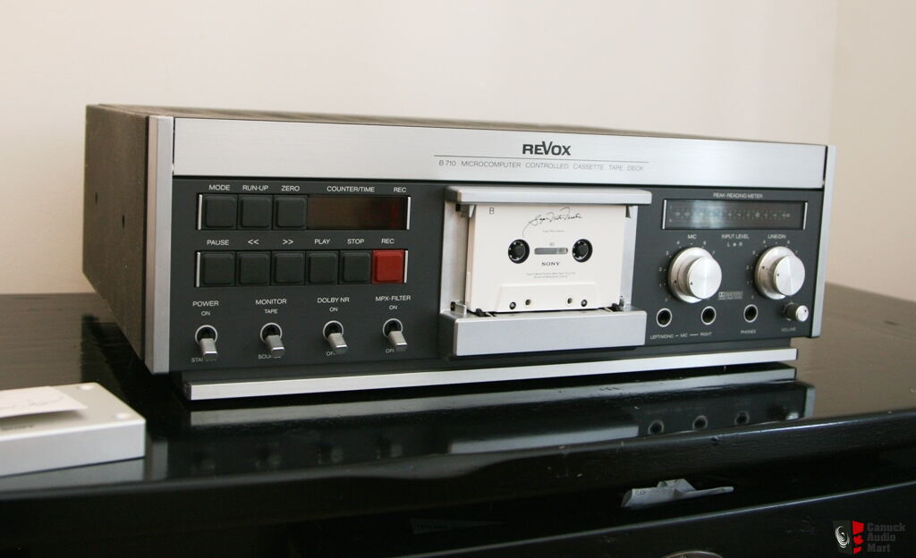 Revox Studer B710 4 motor direct drive 3 head cassette deck For