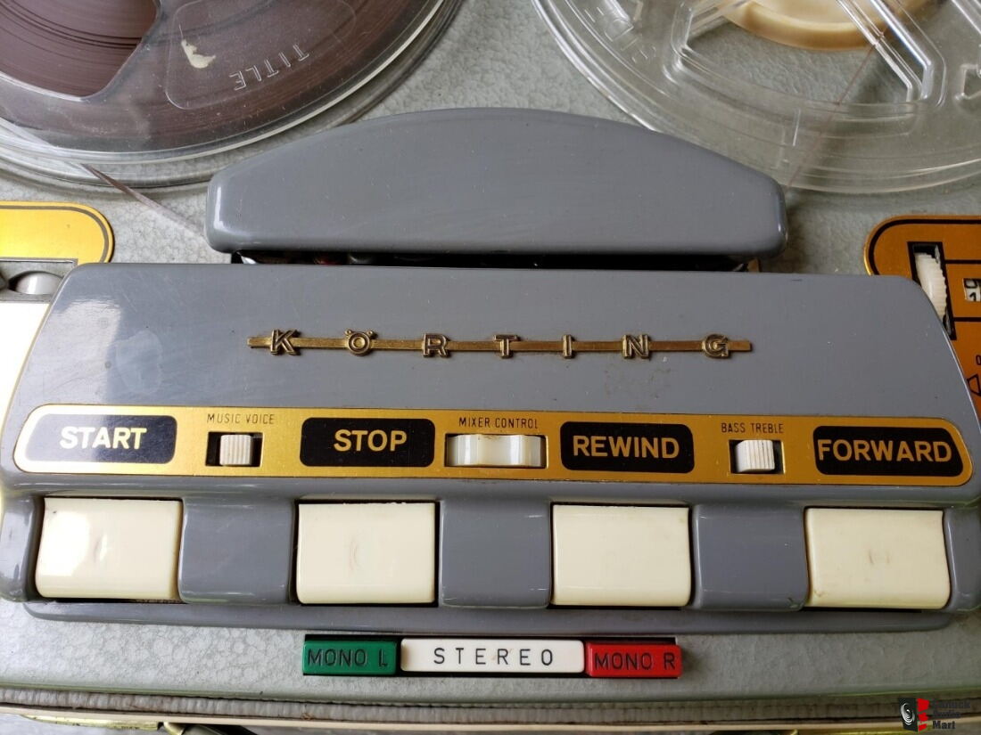 Vintage Korting MT-158S reel to reel tape player/recorder Photo