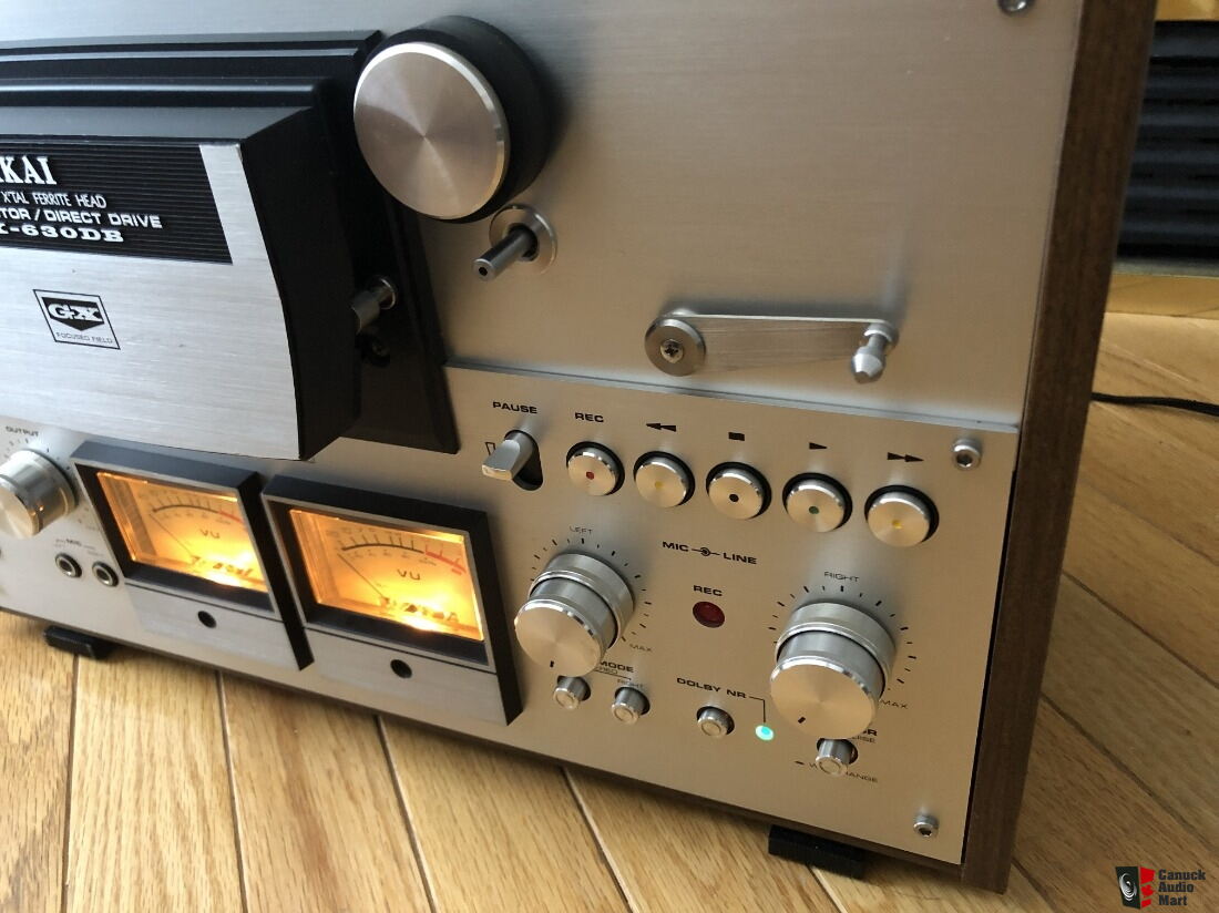 Akai GX-630DB Dolby Reel to Reel Tape Deck in Pristine Condition