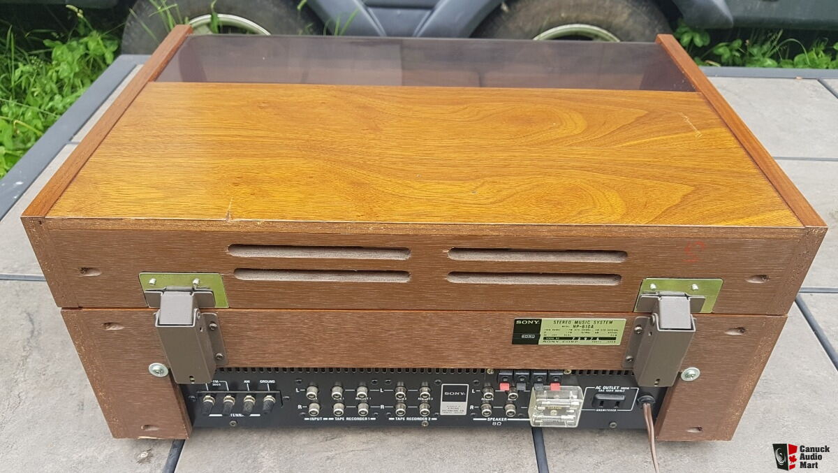 Vintage Sony Hp 610a Compact Stereo System Upgraded With Dual 1218