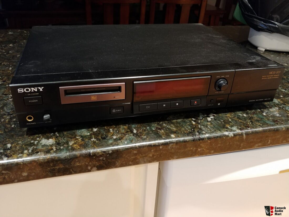 Sony mds 501 minidisc player Photo #2322898 - US Audio Mart