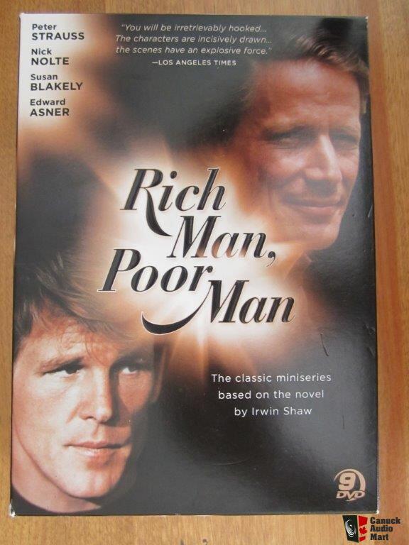 Collector Dvd Movie Box Set Rich Man Poor Man 1976 Tv Series Photo Us Audio Mart