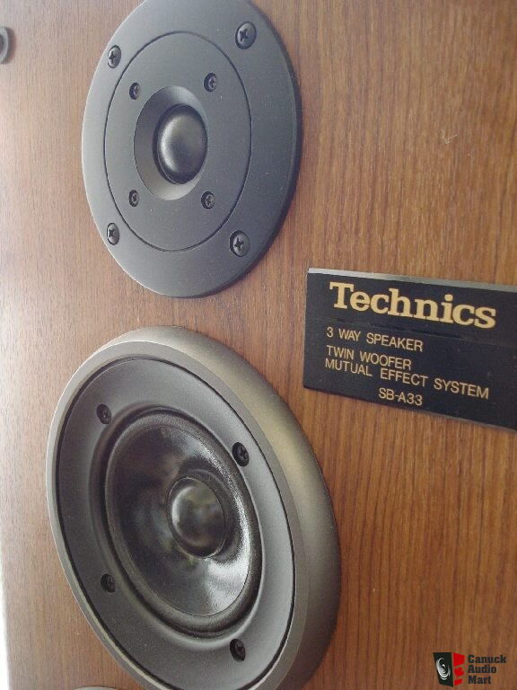 Technics Floor Speakers Twin Woofer Multi Effect System Sb A33 260w Photo 232454 Canuck