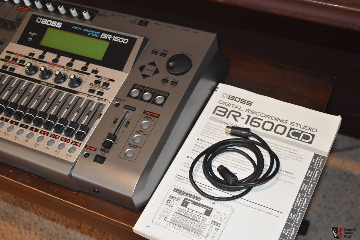 Boss BR-1600CD Digital Recording Studio Photo #2324630 - US Audio Mart