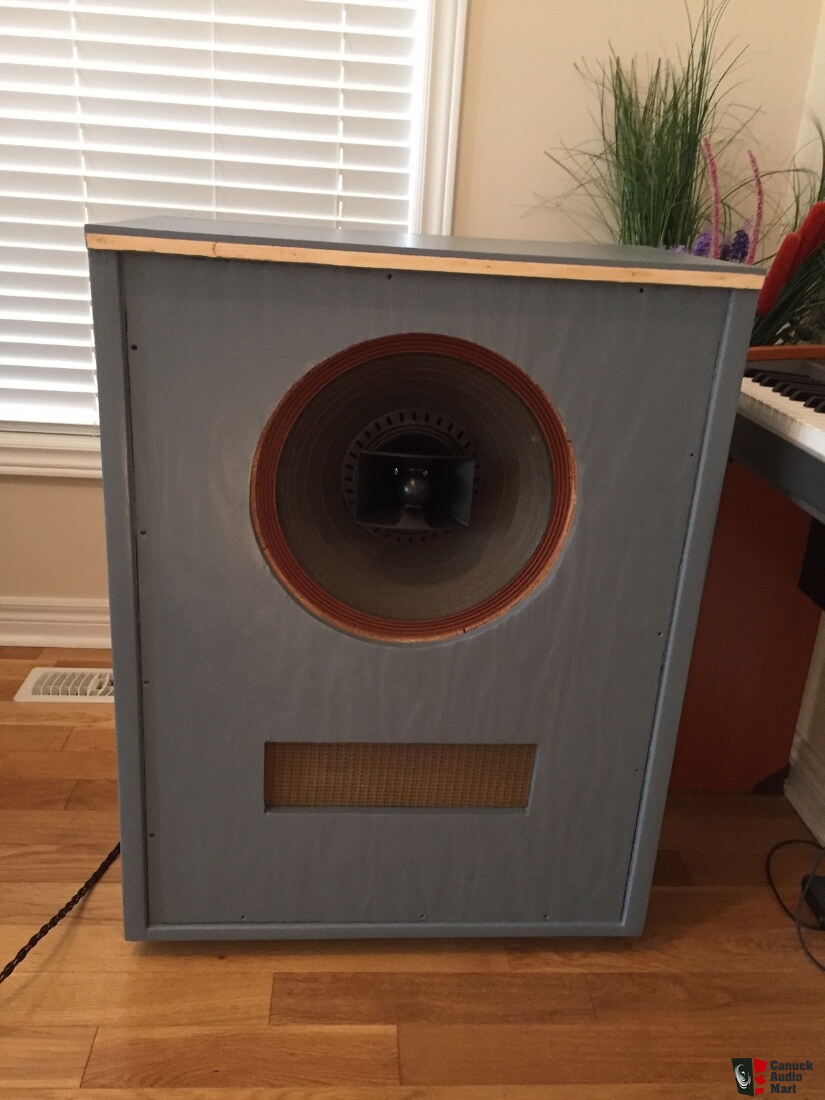Vintage Top Of The Line University 315c 3 Way Diffaxial Speakers In Freshly Restored Cabinets