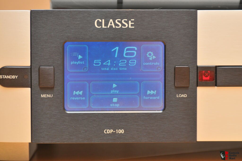 Classe Audio Delta Series Cdp 100 Cd Player With Touch Screen Panel Photo 233728 Us Audio Mart