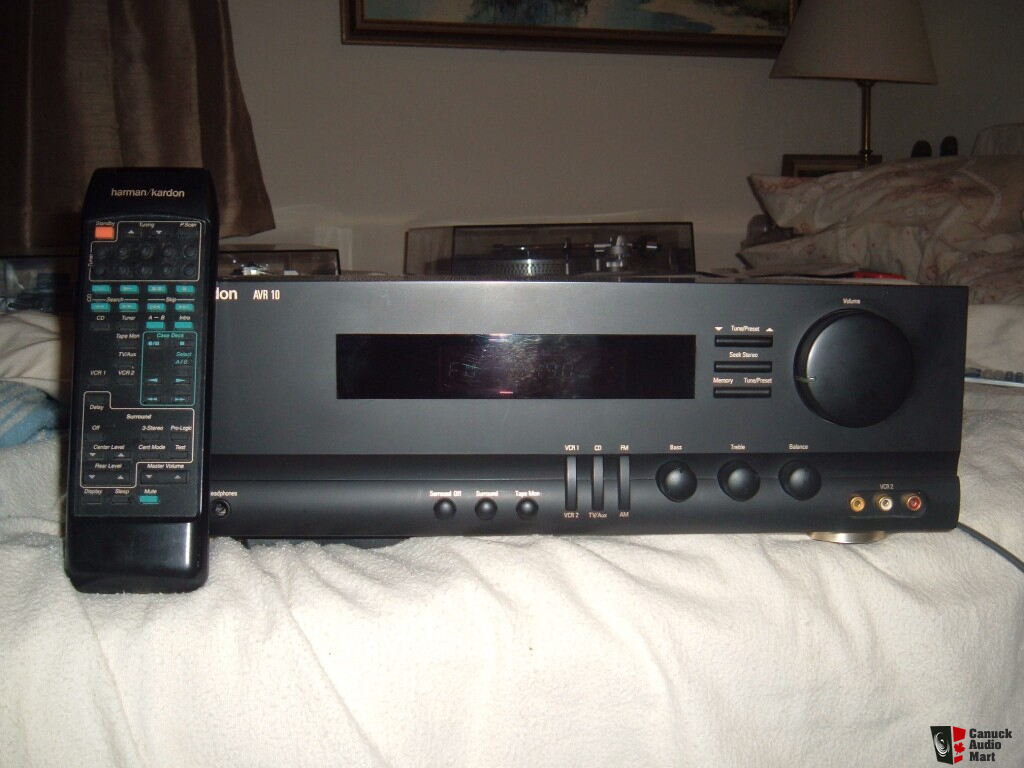 HARMAN KARDON AVR 10 W/REMOTE IN EXCELLENT CONDITION For ...