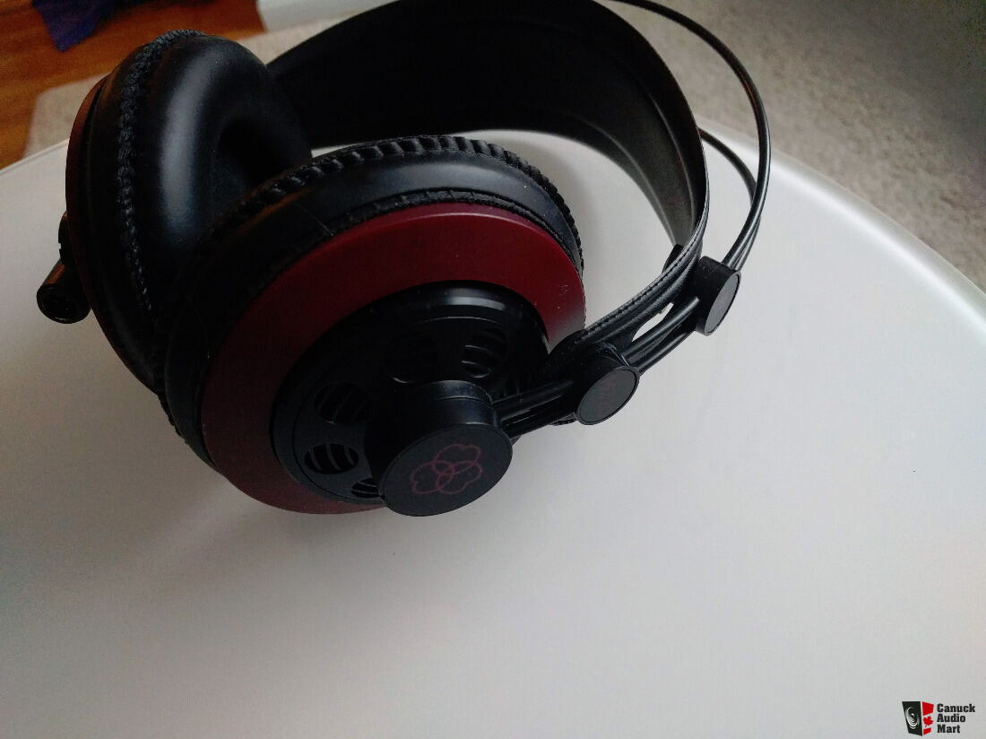 Massdrop x AKG M220 Pro Headphones - Red Photo #2354003