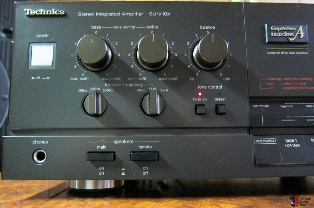 Technics Su V X Stereo Integrated Amplifier Top Model Photo Canuck Audio Mart