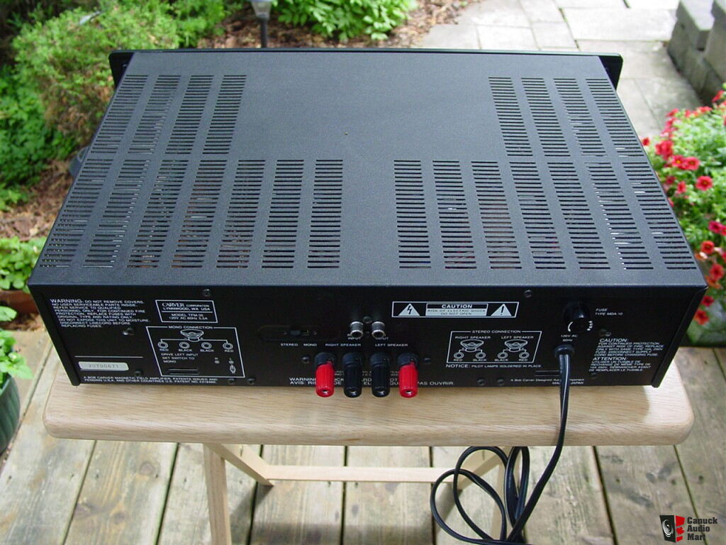Carver TFM-35 power amp Photo #235634 - Canuck Audio Mart