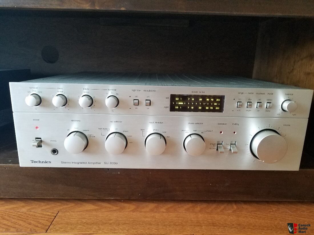 Technics SU-8099 Integrated Amplifier and Matching ST-8077 Tuner