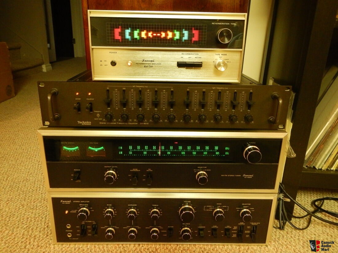 Vintage Sansui TU 9500 AM FM Radio Tuner Photo #2361525 - US Audio