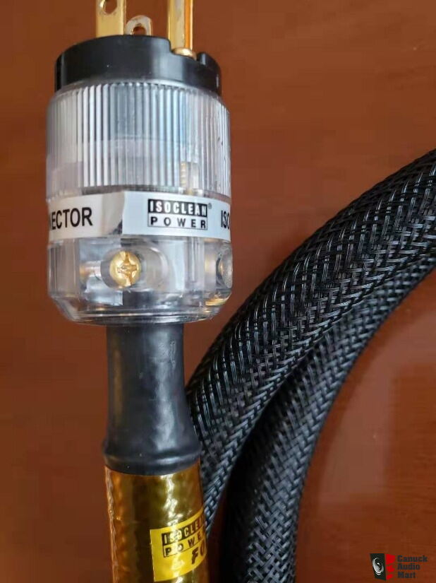 USED isoclean power cable 2m 350 For Sale Canuck Audio Mart