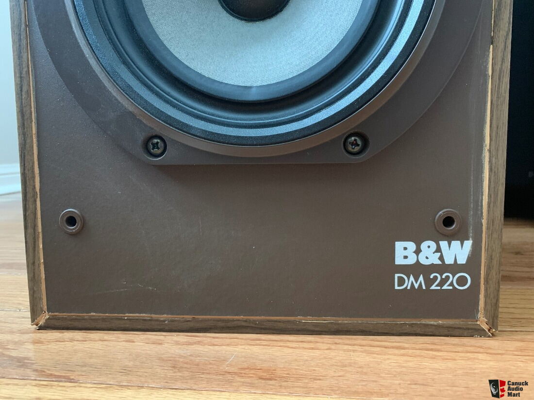 B&W DM220 floor standing speakers 3-way
