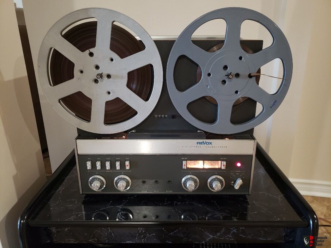 Revox A77 mk4 (4-track) with many tapes Photo #2380074 - US Audio Mart