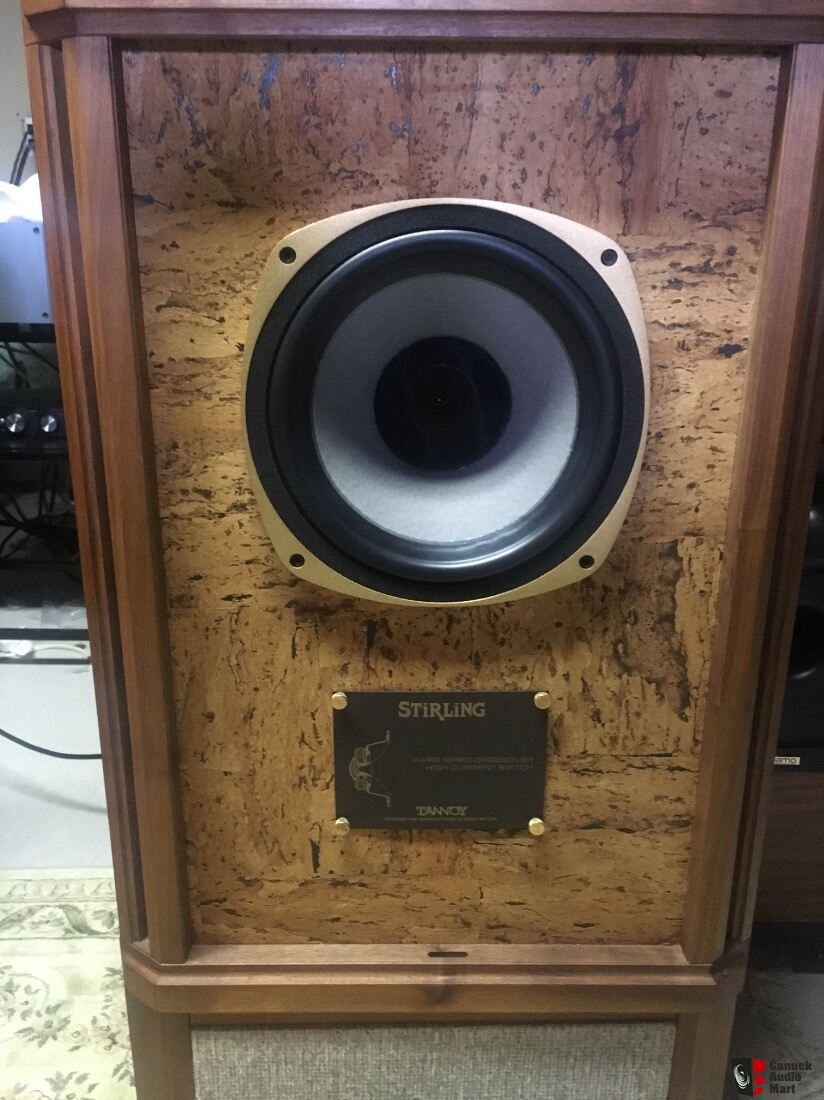 Tannoy Stirling With Optional Matching Tannoy Stands Photo Us Audio Mart