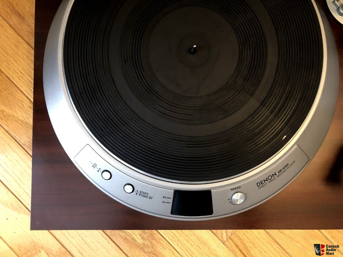 Denon Dp 10 Direct Drive Turntable In Near Mint Condition W User S Manual Photo Canuck Audio Mart