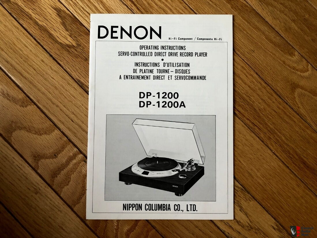 Dp 10a Turntable Owners Manual Denon Dp 10 Innovationalertbd Com