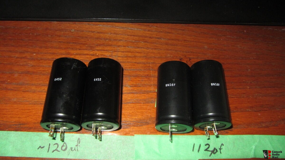 Gate Black WKZ Rubycon Heart of Muse 500V Audio Capacitor 47+47uF