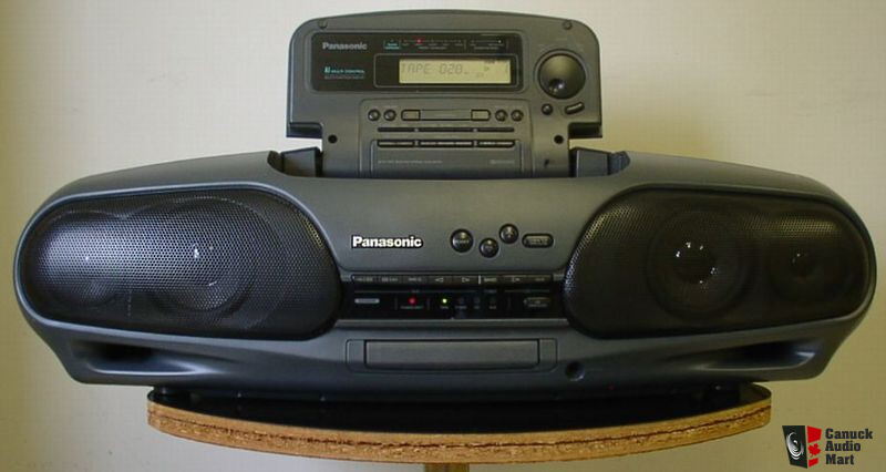 Panasonic Top of the line motorized boombox Photo #239160 - Canuck ...