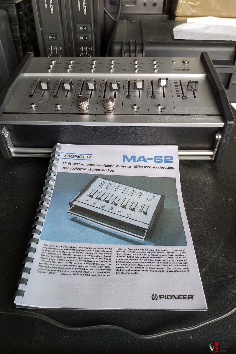 Pioneer MA-62 , Audio préamp Mixer Vintage Dealer Ad - UK ...