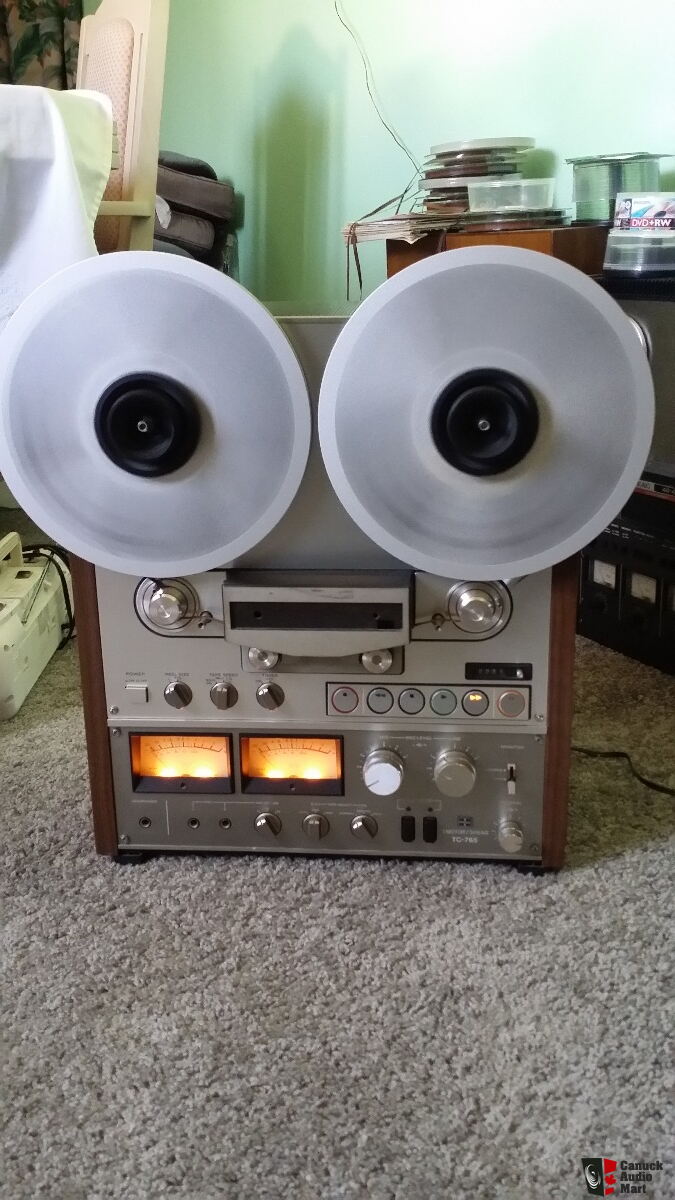 Sony TC-765 reel tape recorder/parts/repairing/as is For Sale