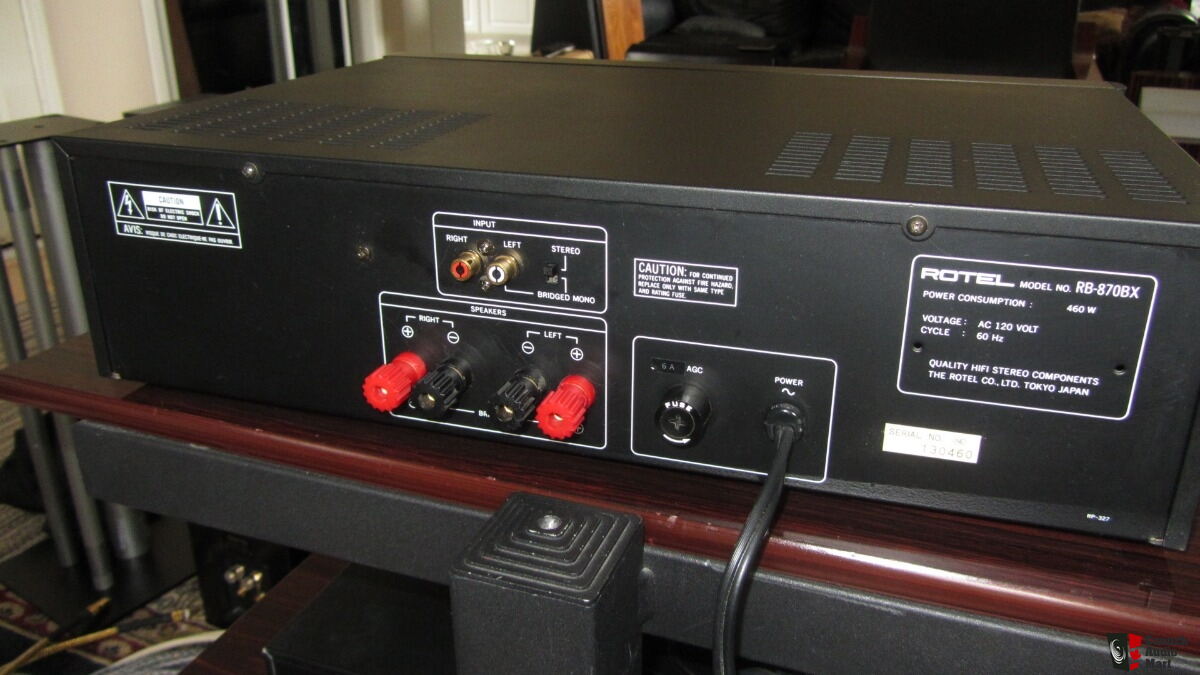 Rotel RB-870BX amp, RC-870BX preamp For Sale - Canuck Audio Mart