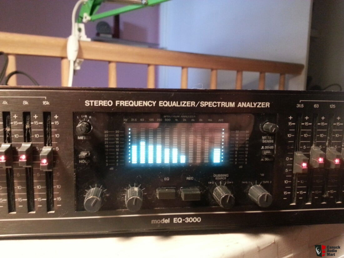 BSR EQ3000 10 Band Stereo Frequency Equalizer For Sale Canuck