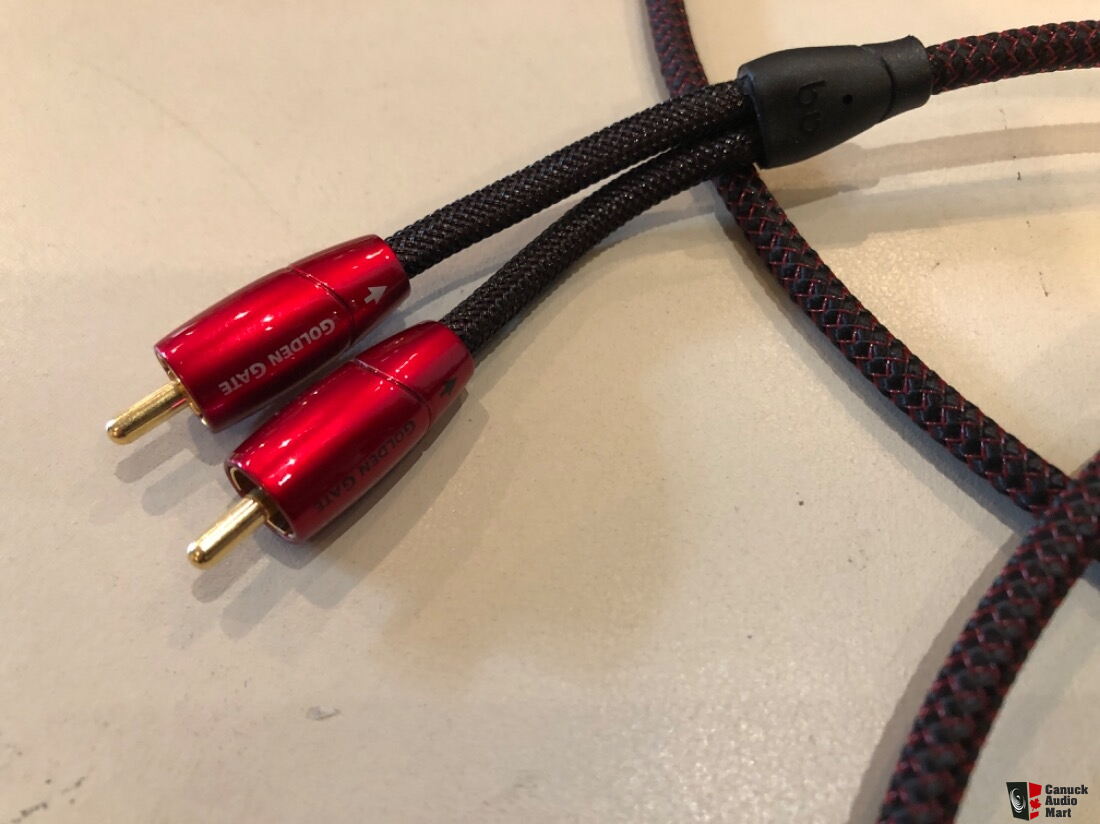 Cavo Stereo Audioquest Golden Gate RCA – 0,6m – Conduttori In Rame PSC E Isolamento In PE - 3