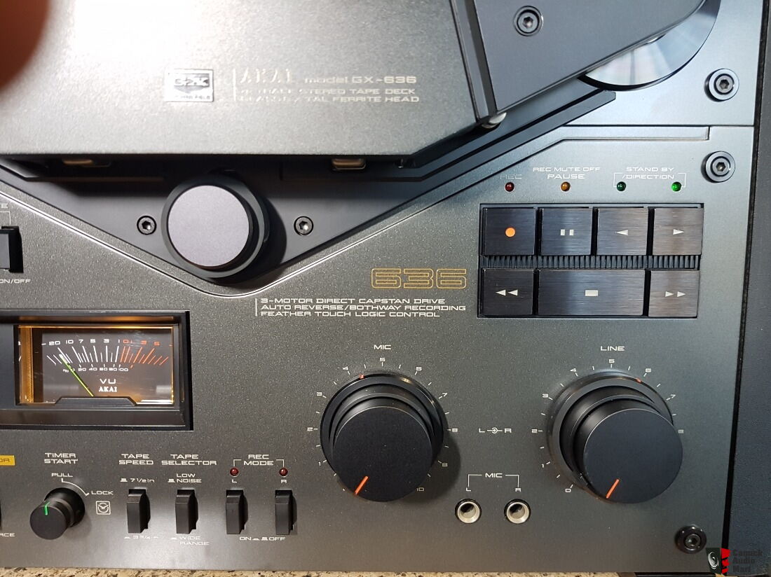 Akai GX-636 Reel To Reel Tape Recorder Photo #2423920 - Canuck