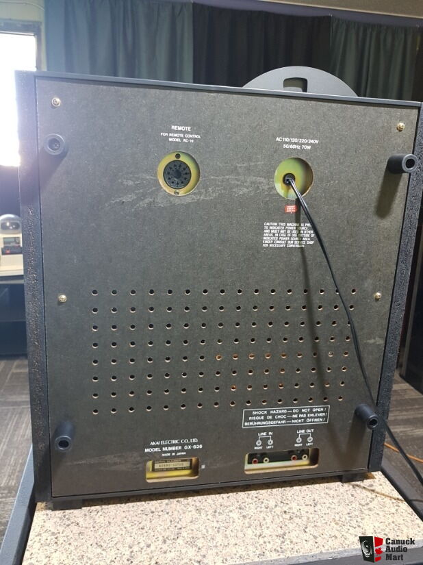 Akai GX-636 Reel To Reel Tape Recorder Photo #2423918 - US Audio Mart