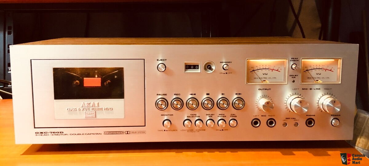 Akai GXC 760D Cassette deck For Sale - Canuck Audio Mart